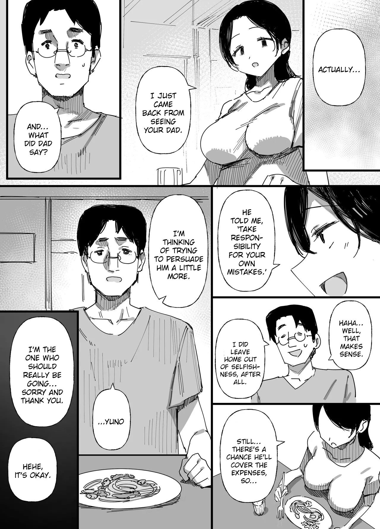 Hentai Manga Comic-My Husband's Debt: A Wife Sells Herself to Her Father-in-Law as Creampie Repayment-Read-18